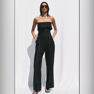 🔥🔥Zara Linen strapless Jumpsuit